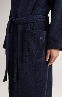 Men’s bathrobe in dark blue
