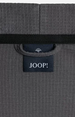 Men's JOOP! UNI-PIQUÉ Bathrobe in Anthracite