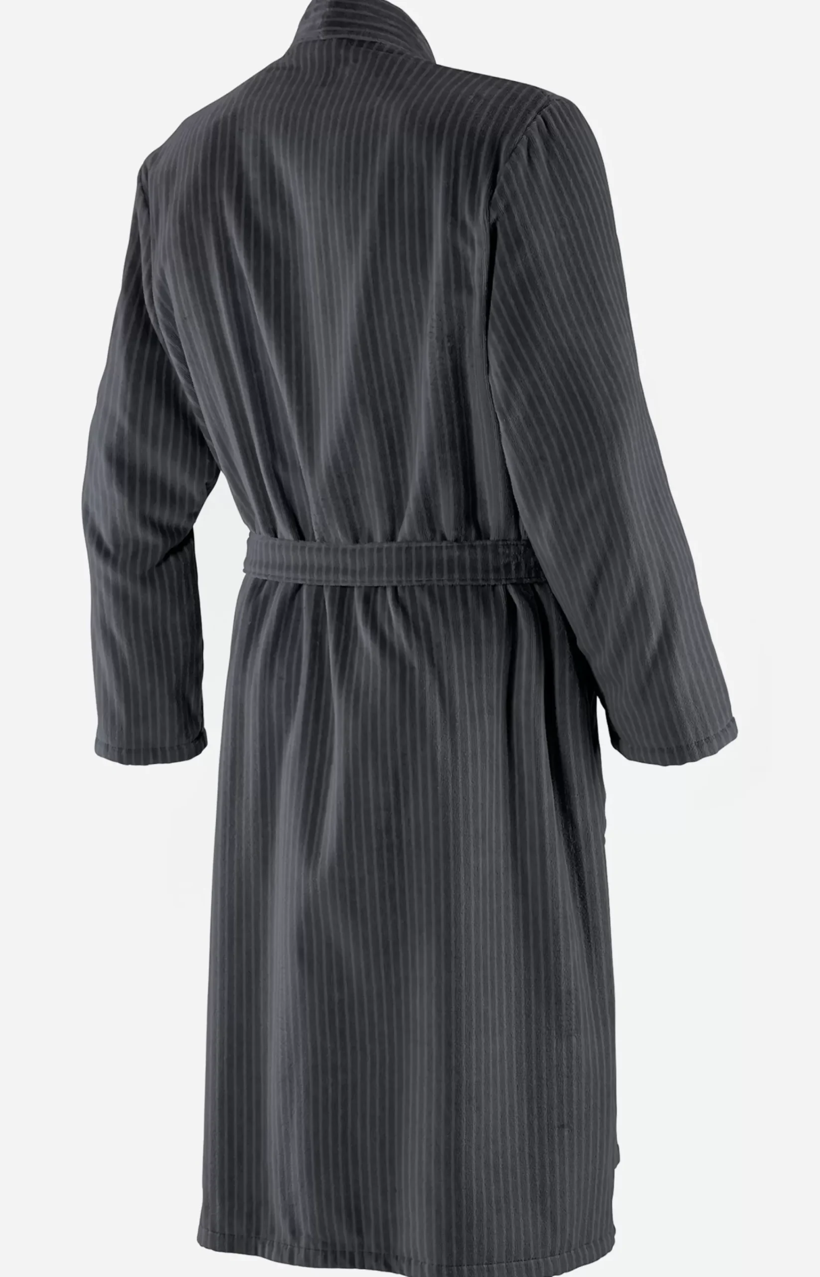 Men’s Kimono Bathrobe in Anthracite