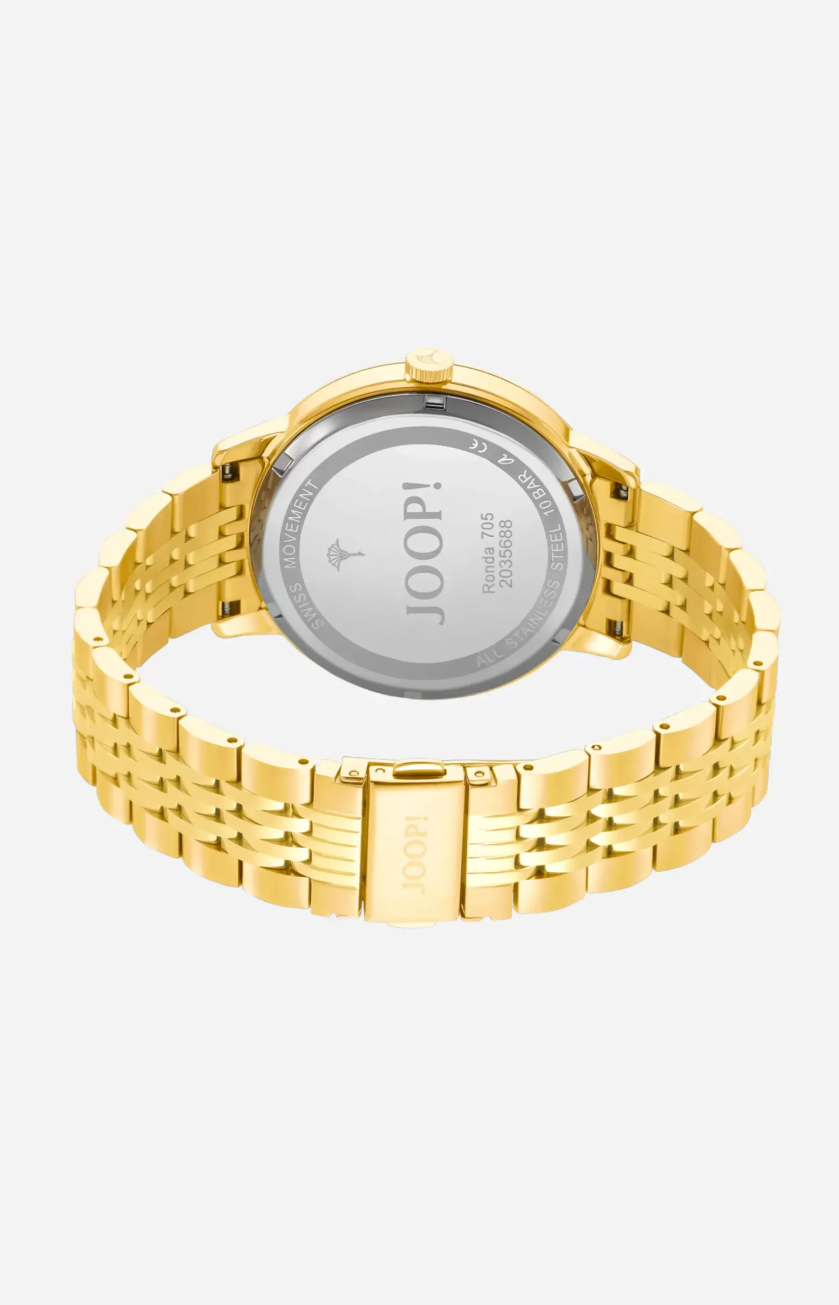 Men’s watch in gold
