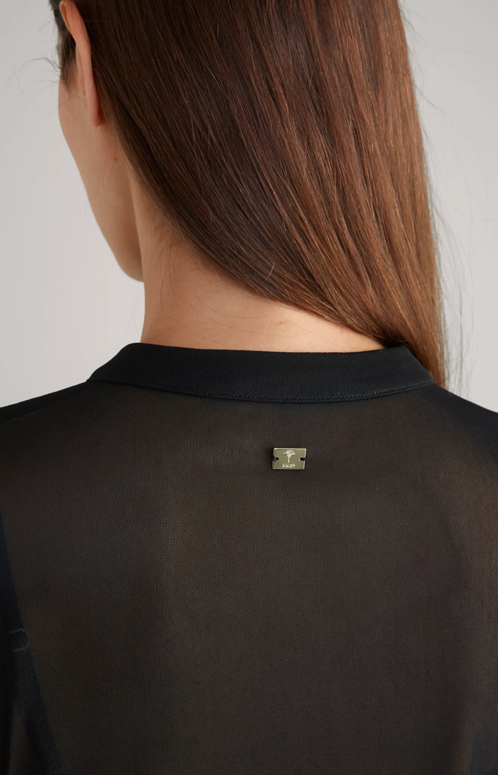 Mesh Blouse in Black
