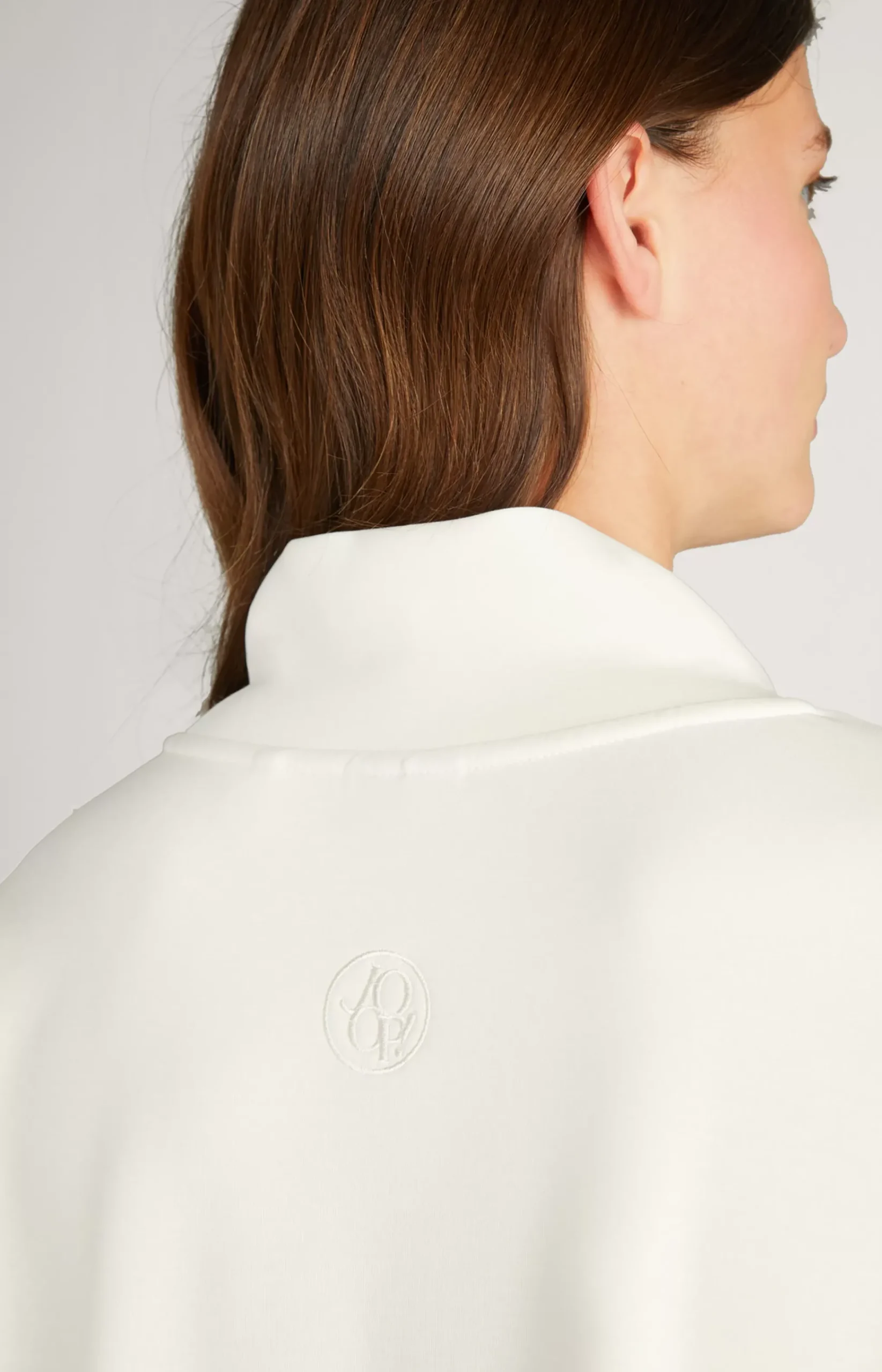 Modal Blend Sweatshirt in Cream