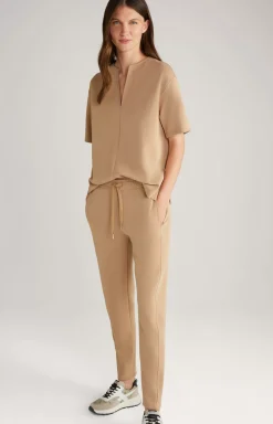 Modal Mix Shirt in Beige
