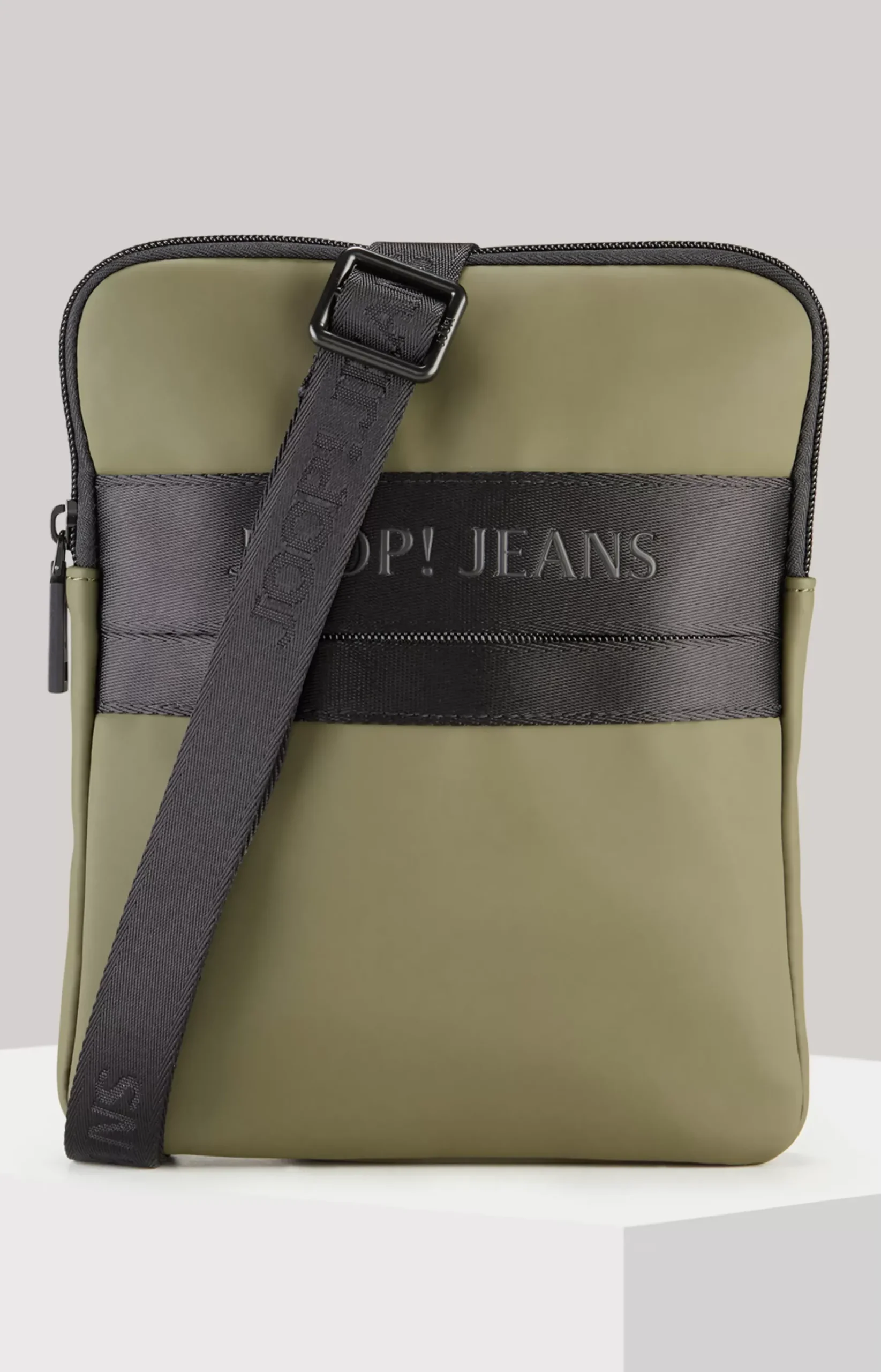 Modica Nuvola Liam Shoulder Bag in Olive