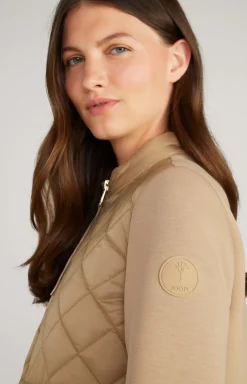 Nylon Jacket in Beige