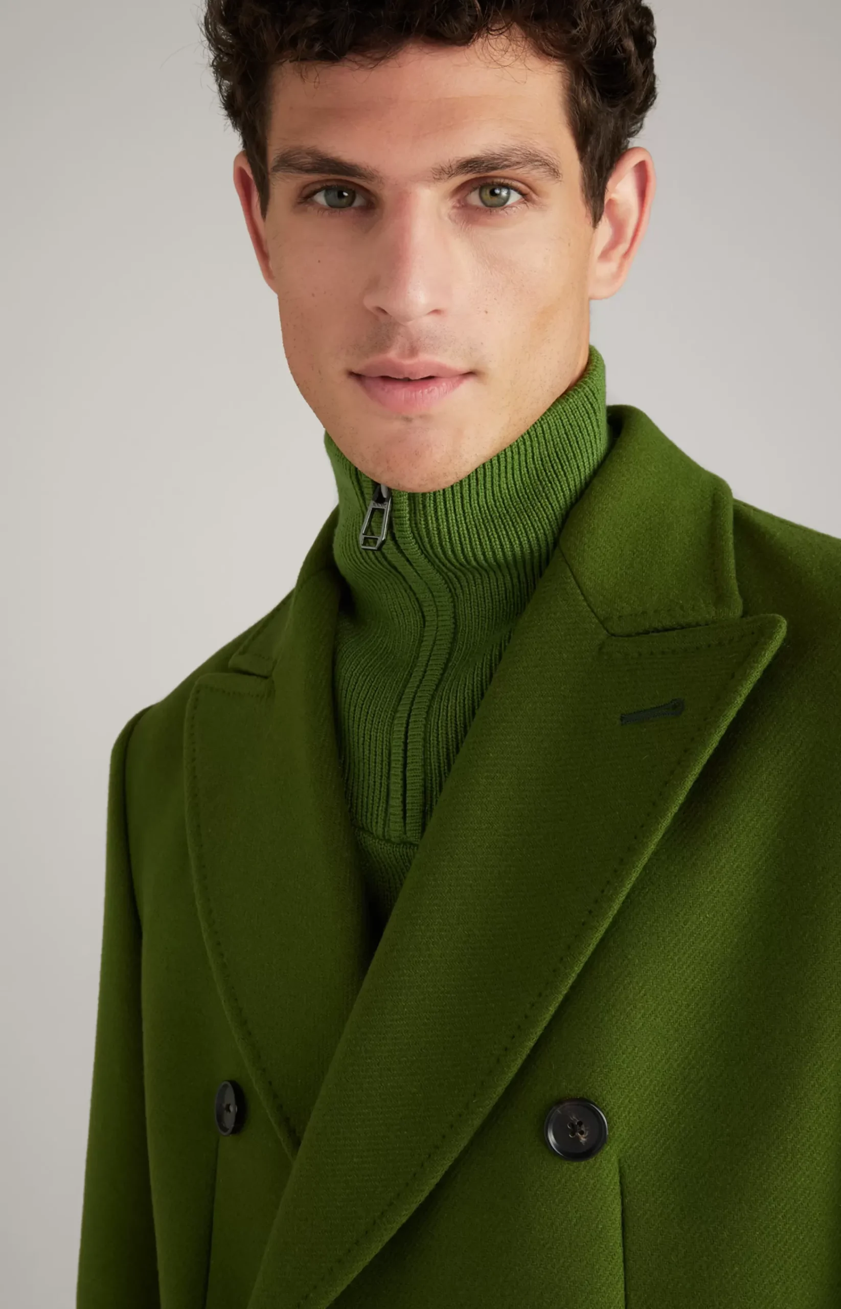 Opoldo Coat in Green