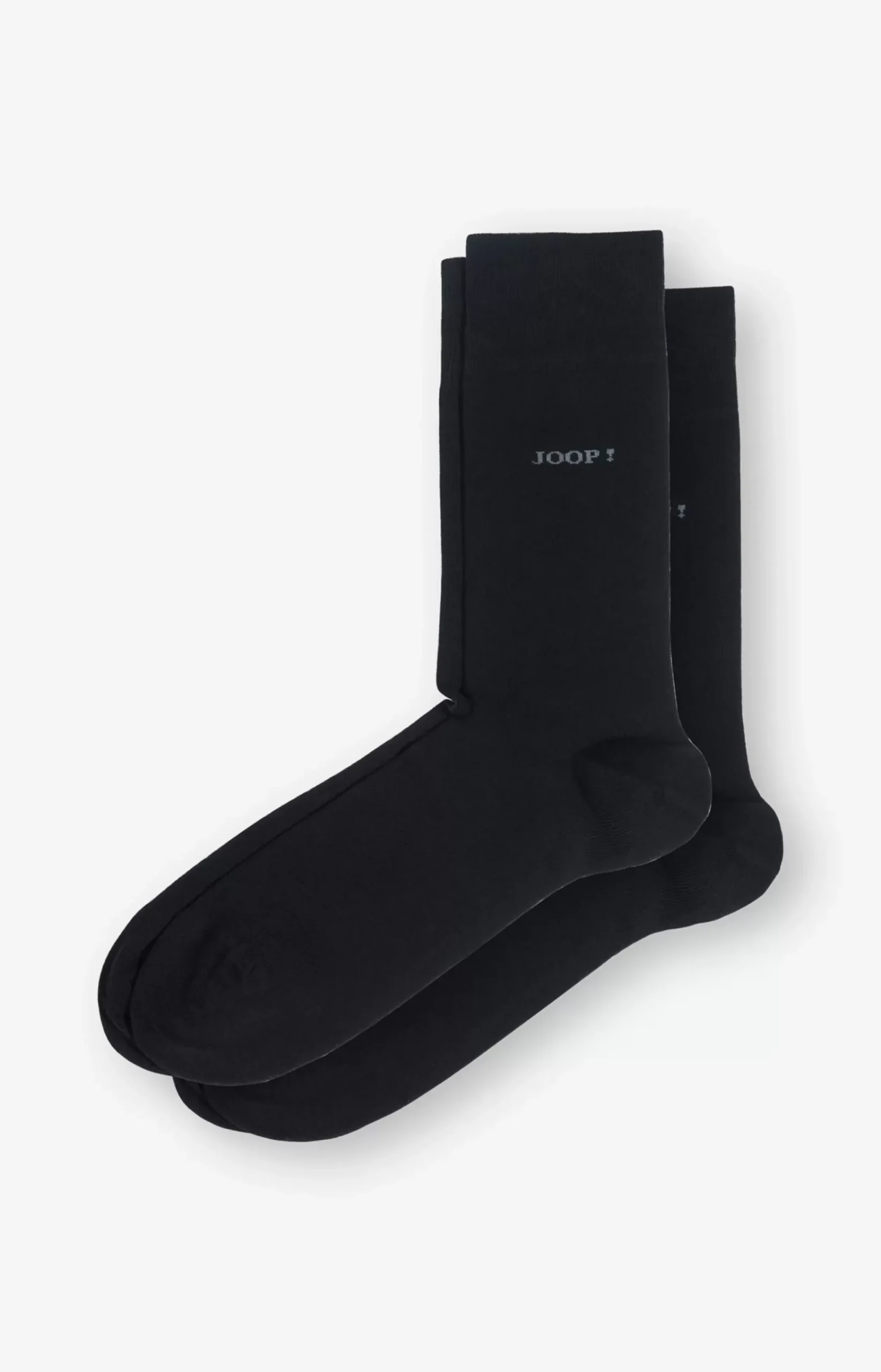 2-pack finest organic cotton socks in Black