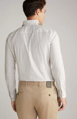 Pai Shirt in a Light Brown Pattern