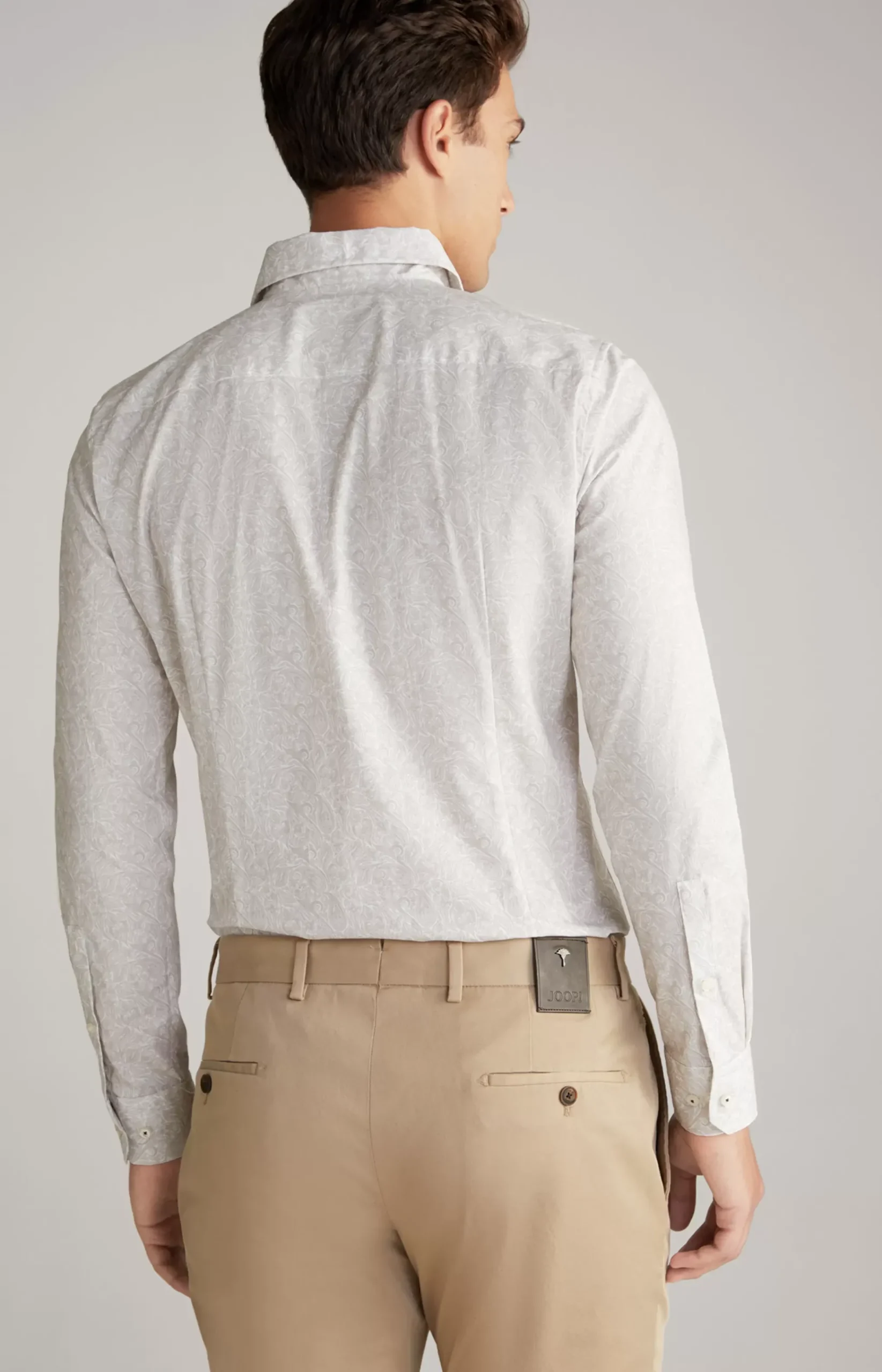 Pai Shirt in a Light Brown Pattern