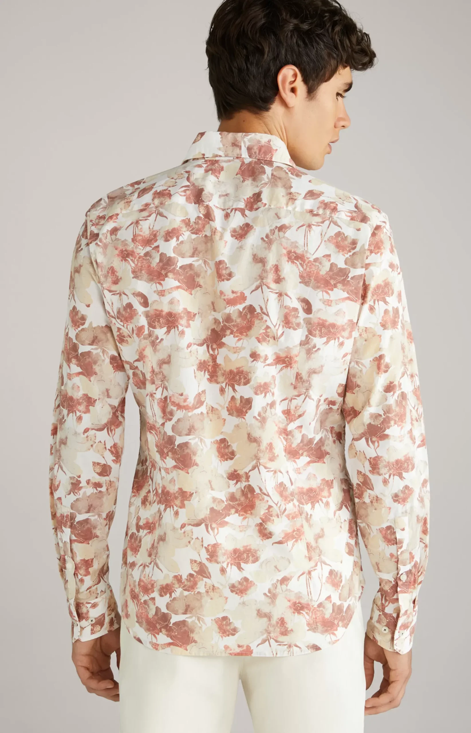 Pai Shirt in a Red Pattern