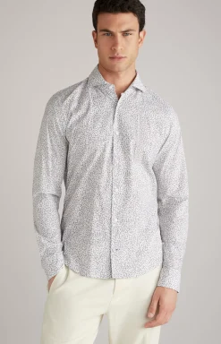 Pai Shirt in a White Pattern