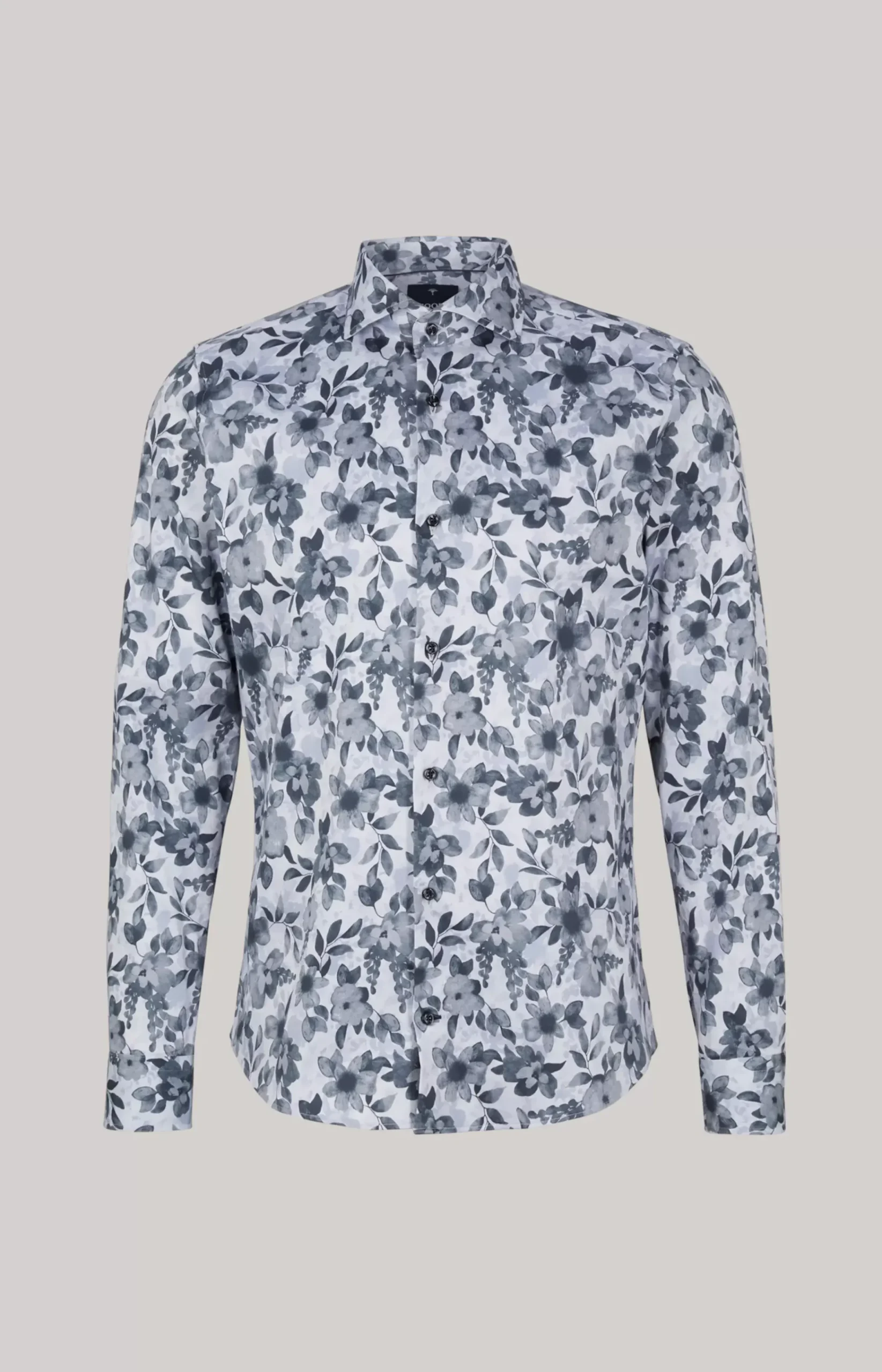 Pai Shirt in Grey/Off-white