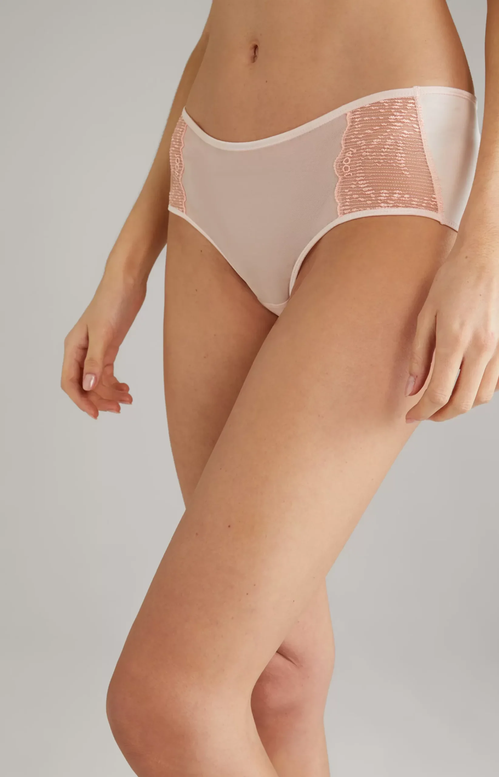 Panty briefs in apricot/blush