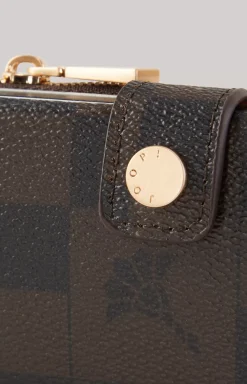 Piazza Edition C-Four Card Case in Brown/Black/Orange