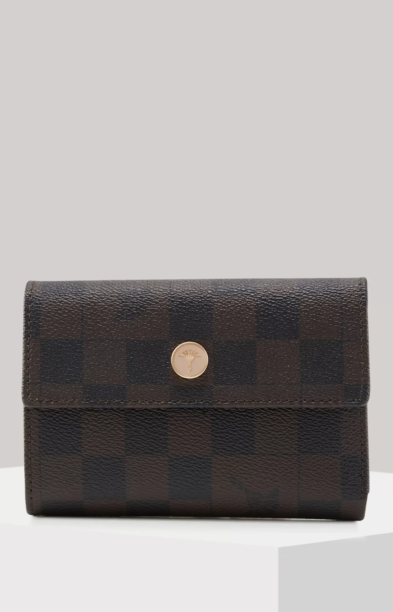 Piazza Edition Cosma Wallet in Brown/Black/Orange