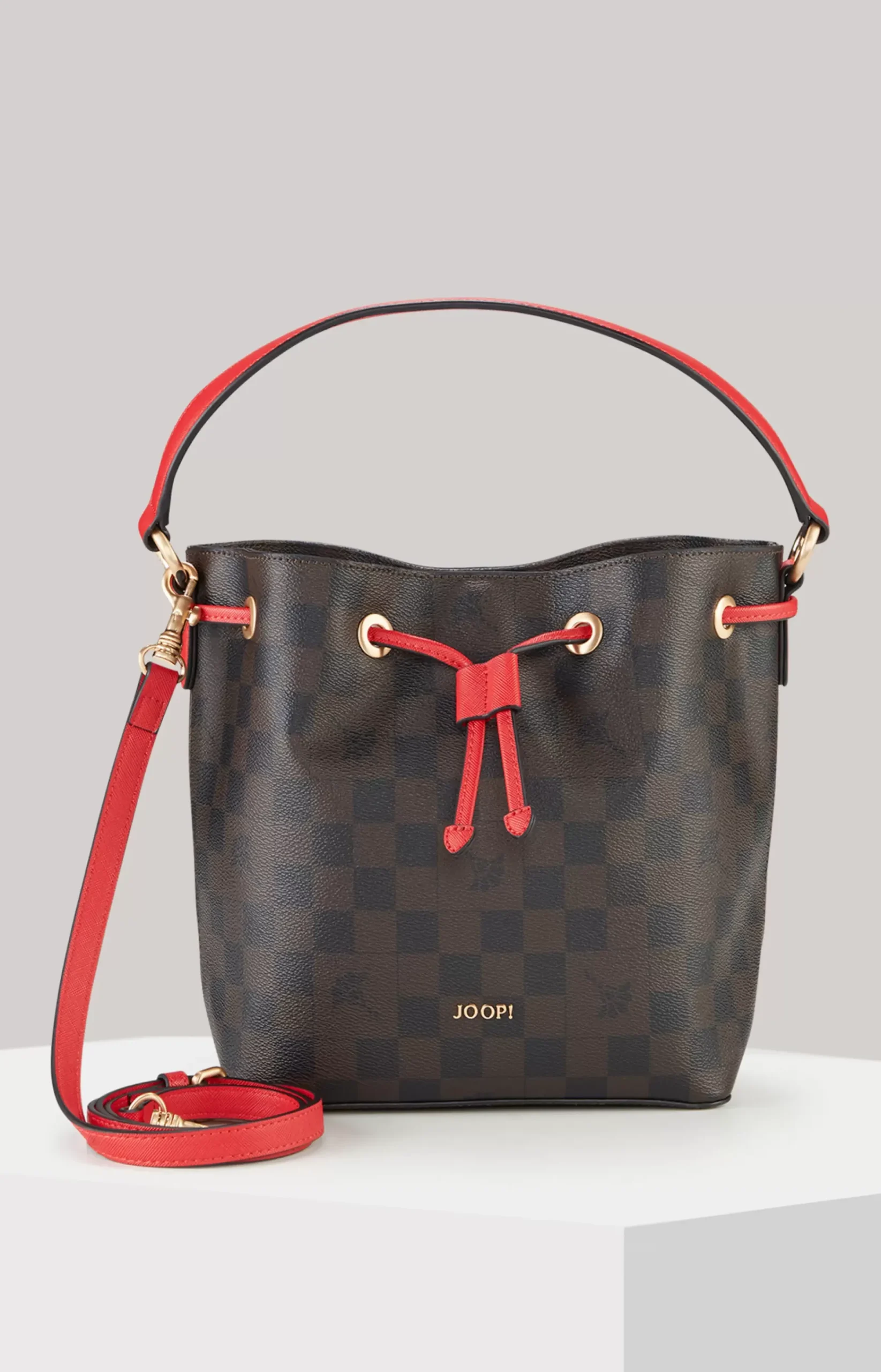 Piazza Edition Franziska Bucket Bag in Brown/Black
