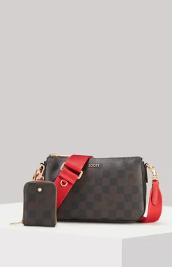 Piazza Edition Jasmina Shoulder Bag in Brown/Black