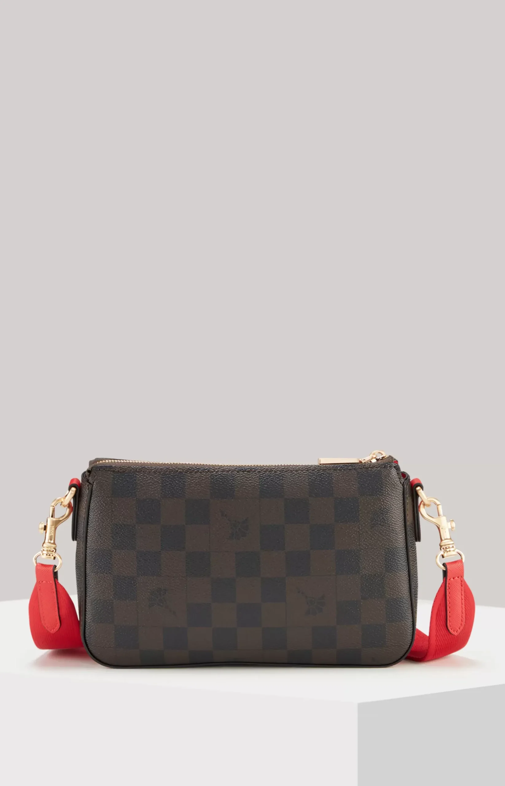 Piazza Edition Jasmina Shoulder Bag in Brown/Black