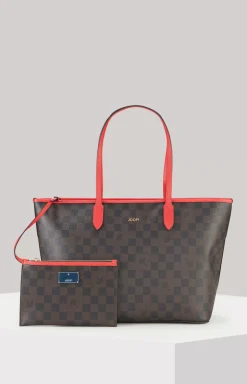 Piazza Edition Lara Shopper in Brown/Black