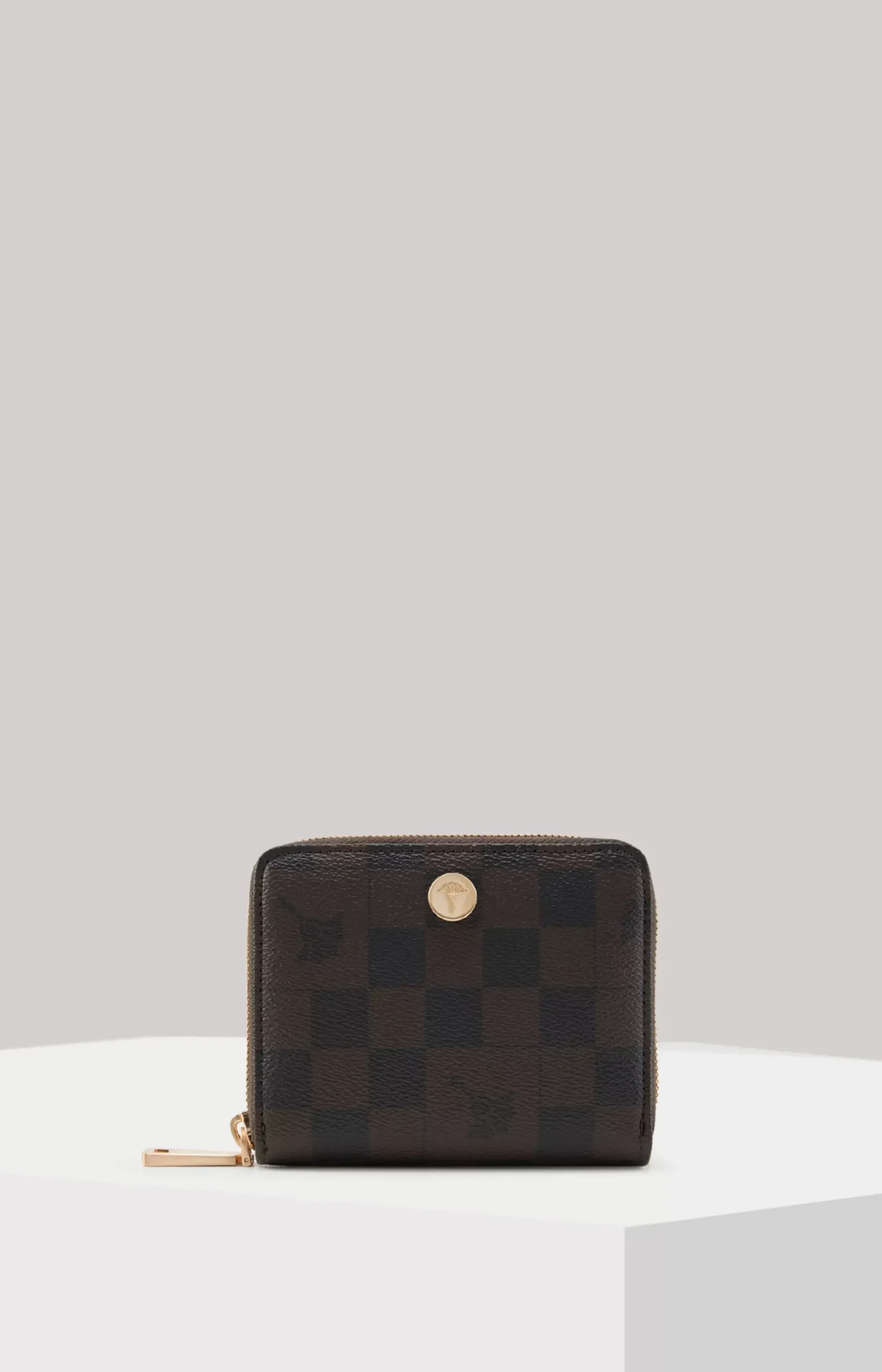 Piazza Edition Nisa Wallet in Brown/Black/Orange