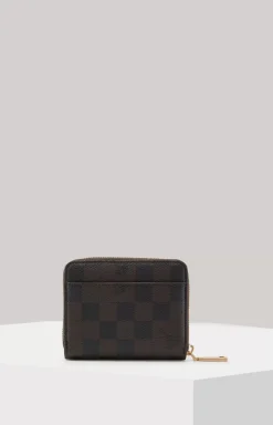 Piazza Edition Nisa Wallet in Brown/Black/Orange