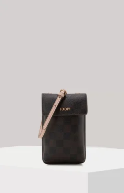 Piazza Edition Pippa Phone Bag in Brown and Black