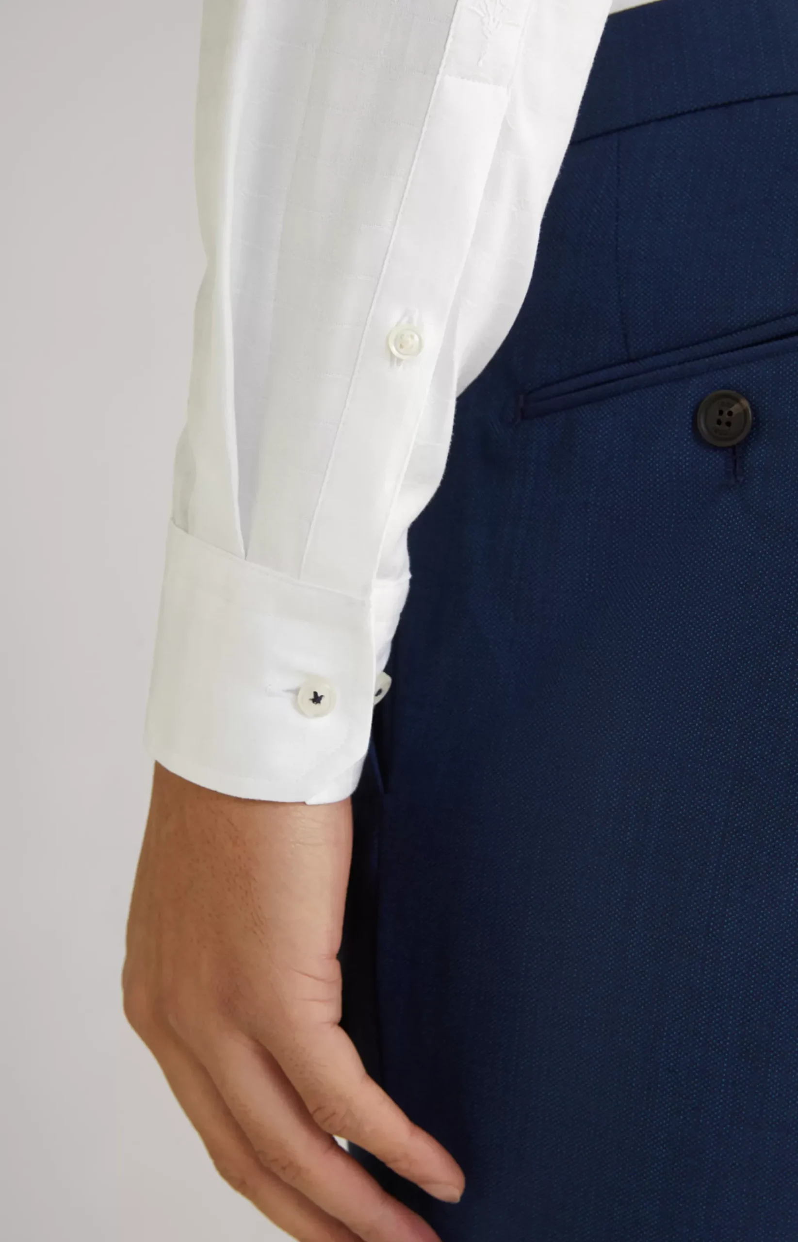Pit Cotton Shirt in White