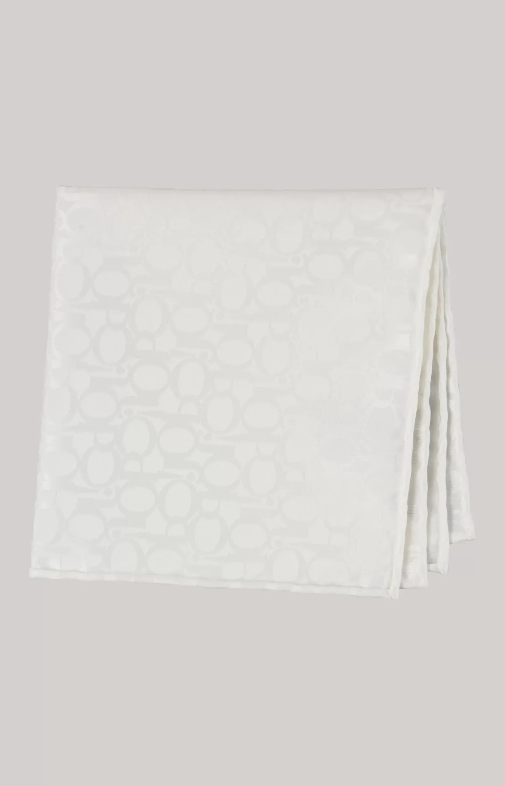 Pocket square in off-white