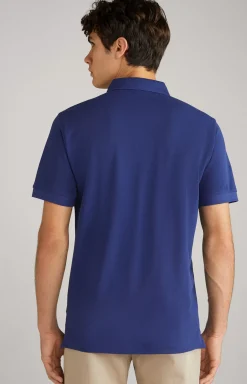 Primus Cotton Polo Shirt in Navy