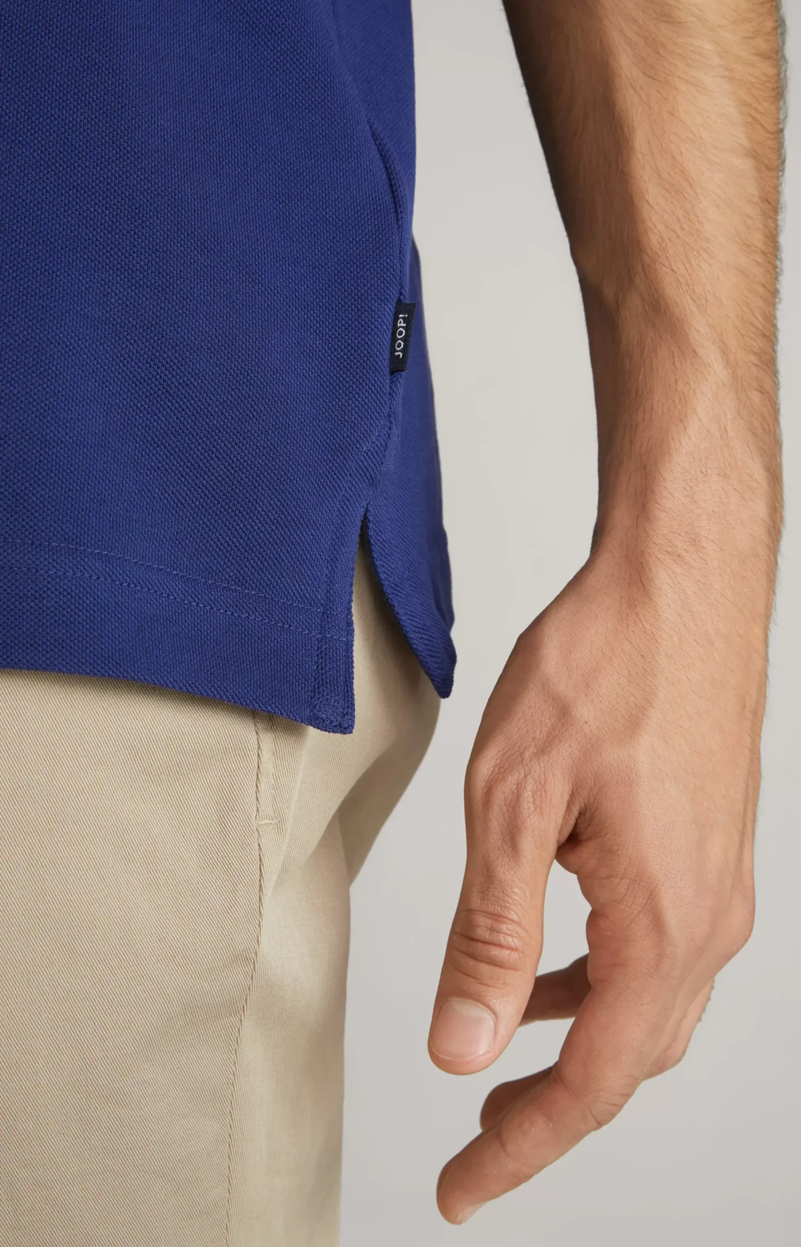 Primus Cotton Polo Shirt in Navy