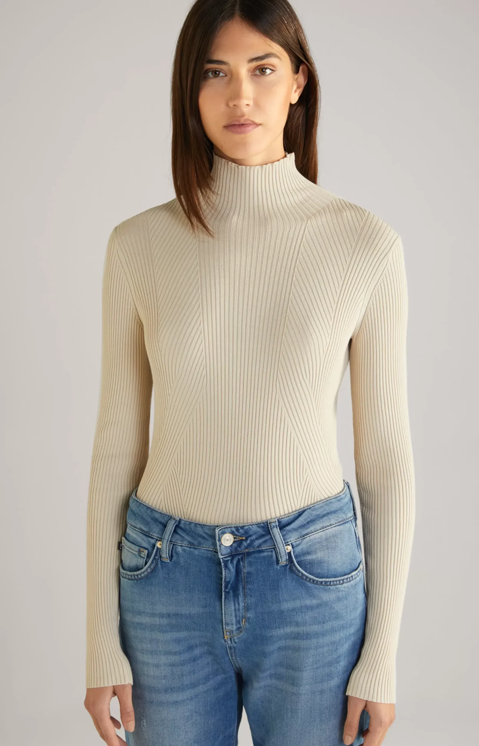 Pullover in Light Beige