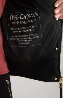 Quilted Jacket in Black