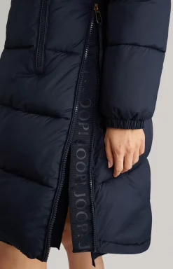 Quilted Jacket in Dark Blue