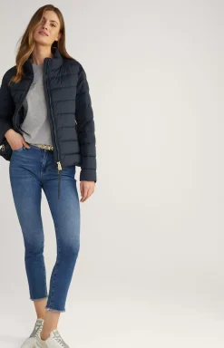 Quilted Jacket in Navy