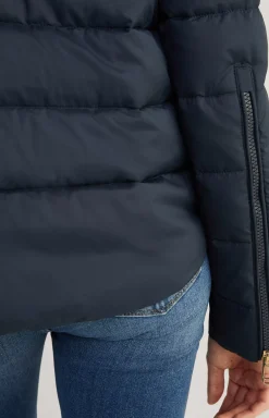 Quilted Jacket in Navy