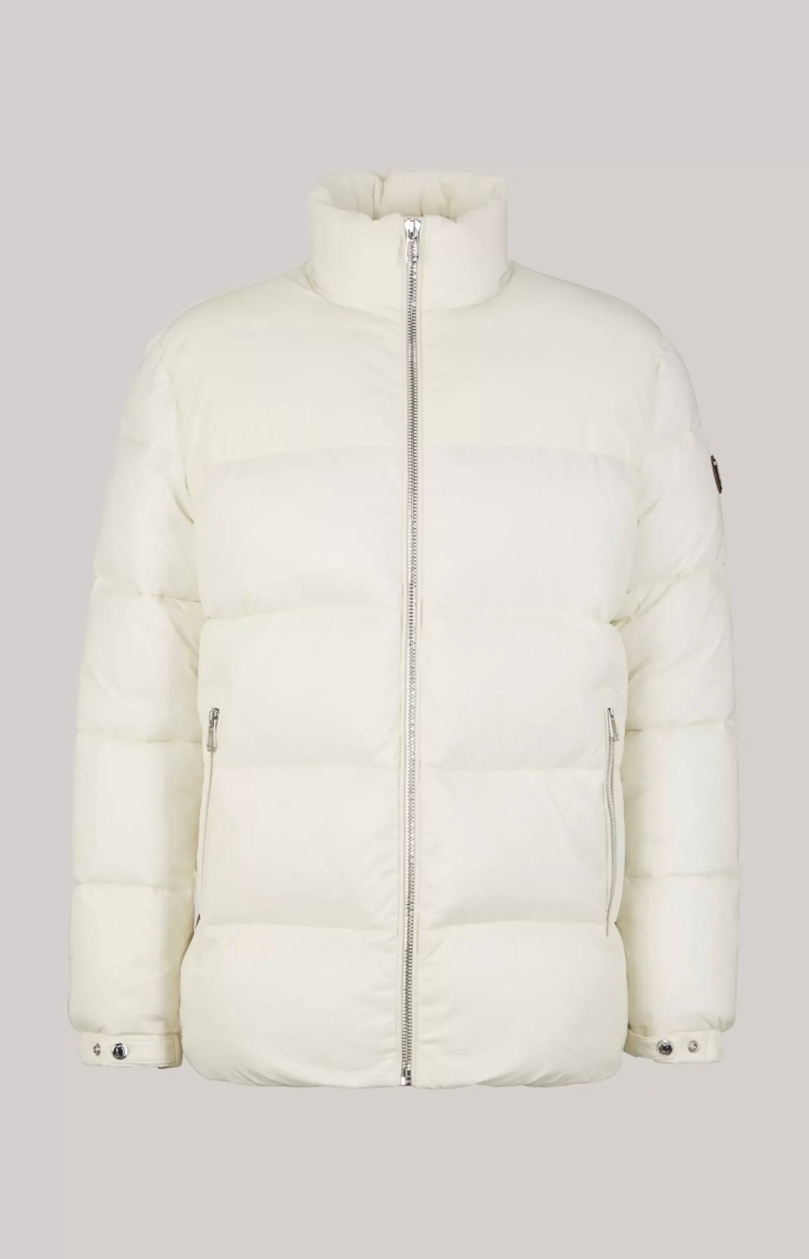Quilted Jacket in Off-White