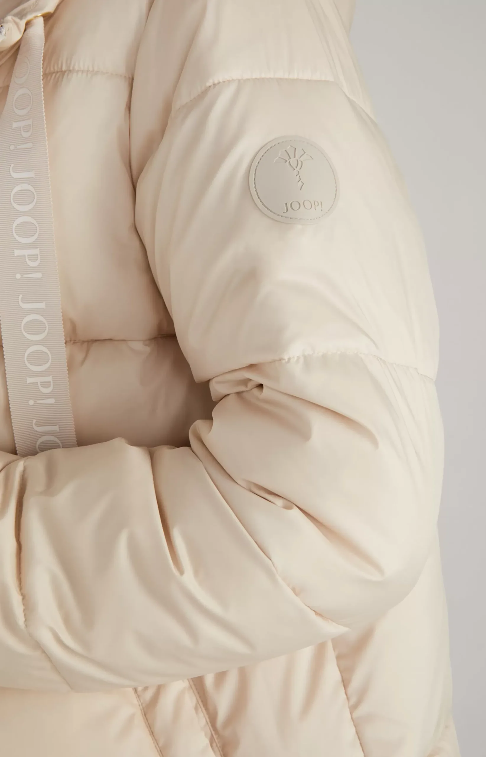 Quilted Jacket in Off-White