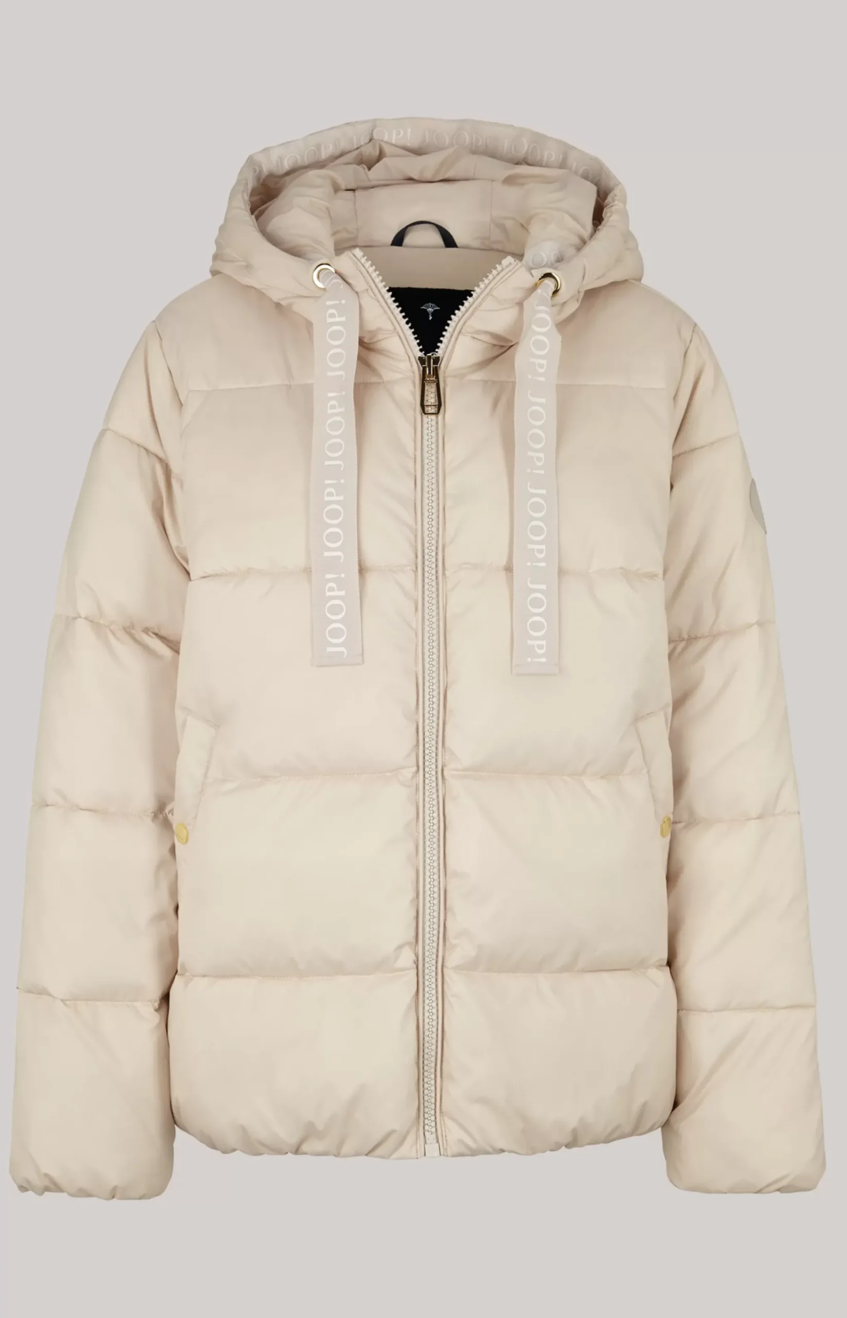 Quilted Jacket in Off-White