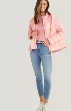 Quilted Jacket in Pink