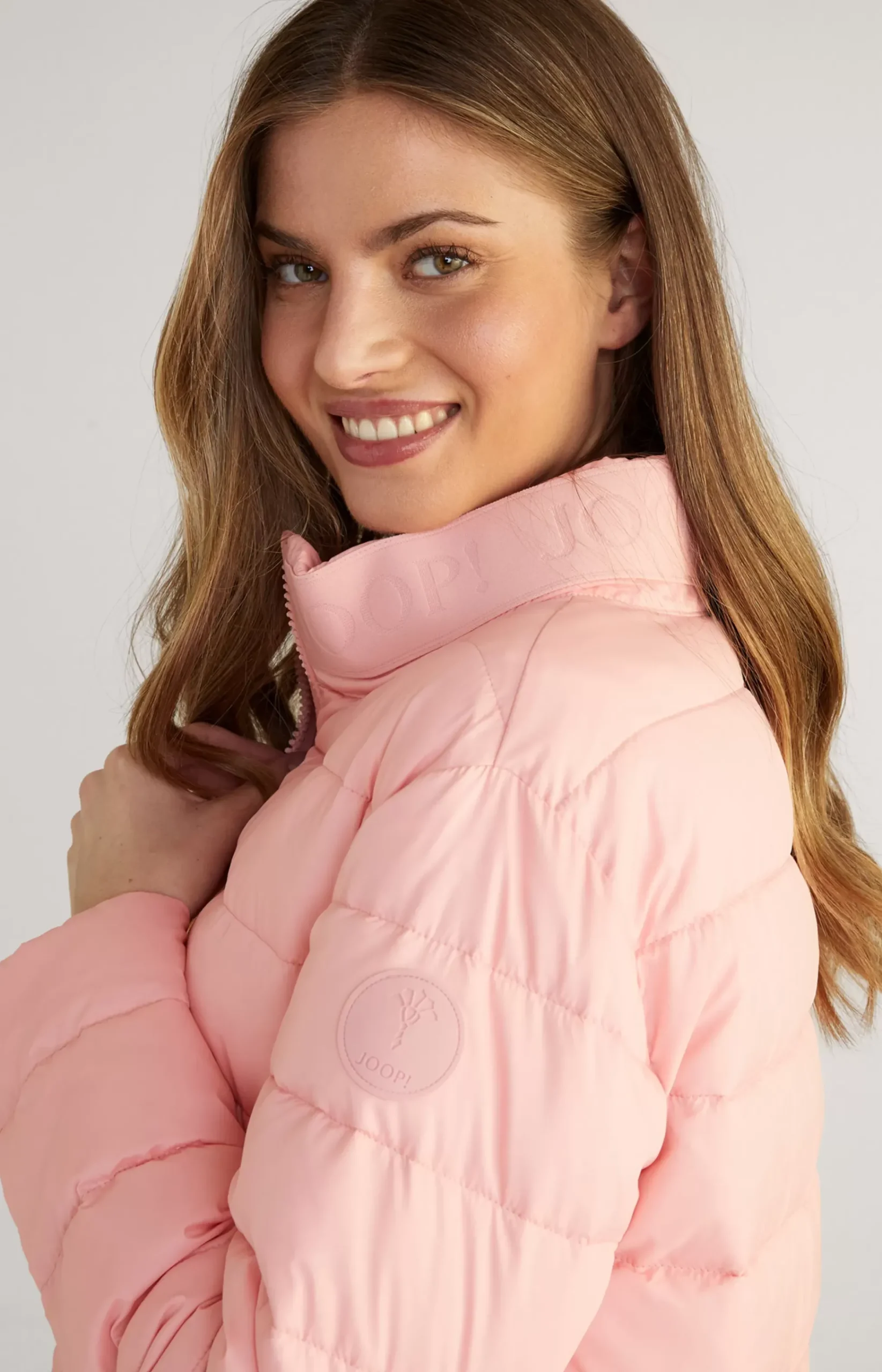 Quilted Jacket in Pink