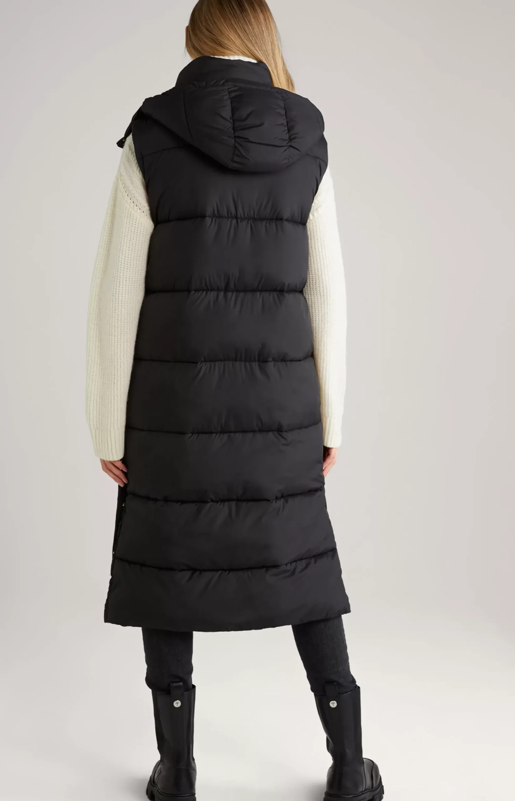 Quilted Waistcoat in Black
