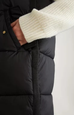 Quilted Waistcoat in Black