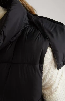 Quilted Waistcoat in Black