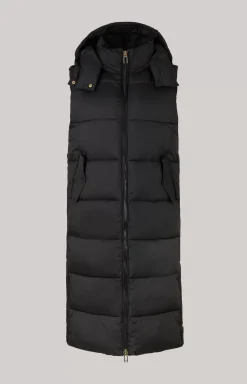 Quilted Waistcoat in Black