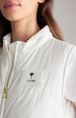 Quilted Waistcoat in Off-white