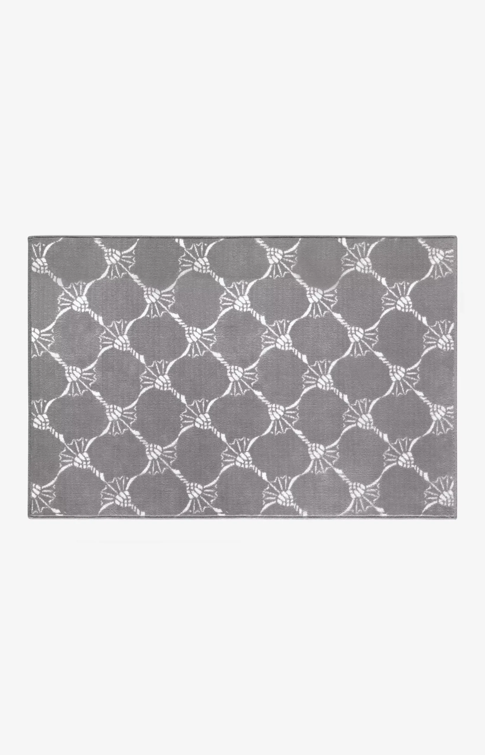 Repetition bath mat in graphite, 60 x 90 cm