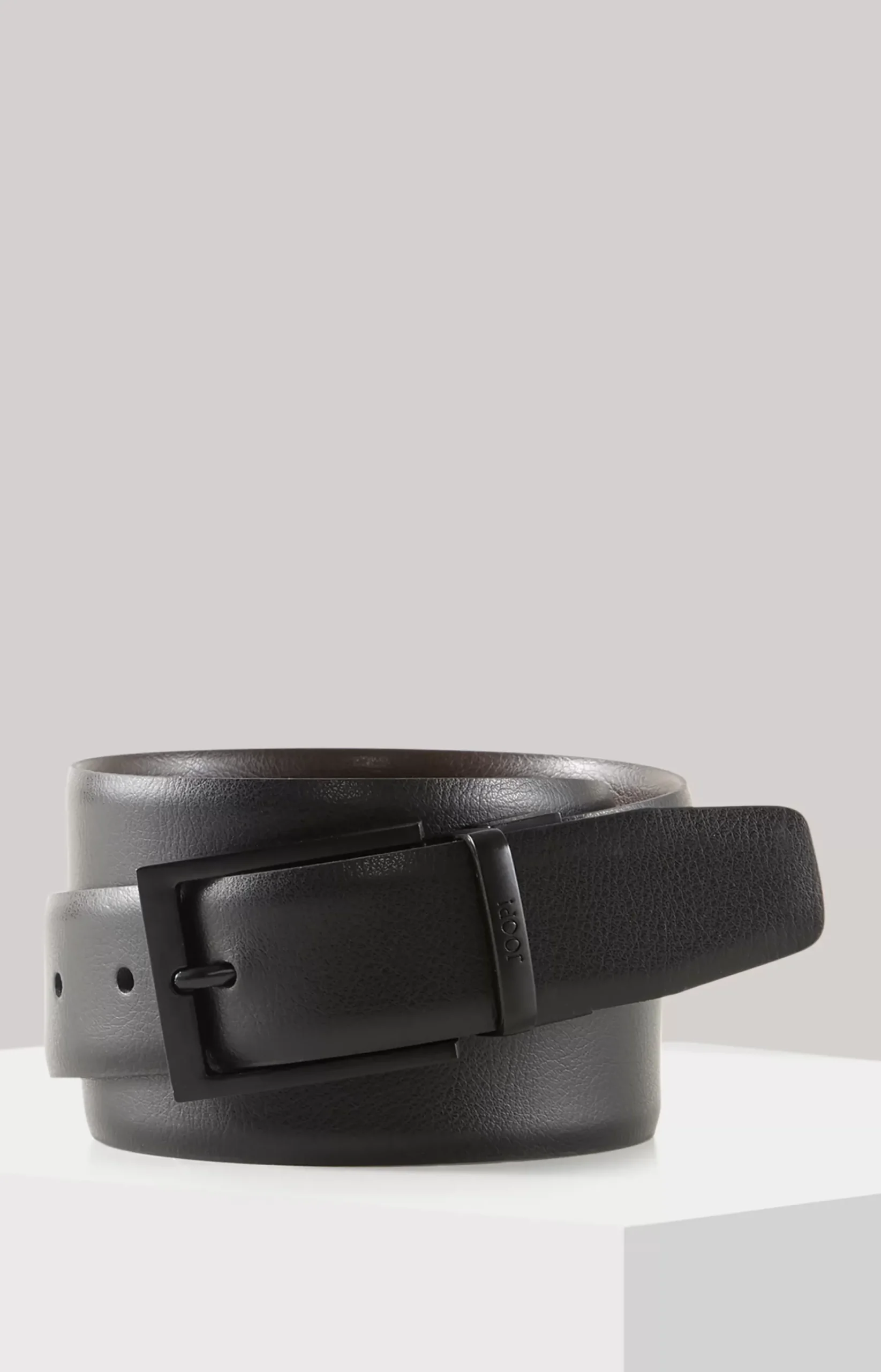 Reversible Belt in Black/Dark Brown