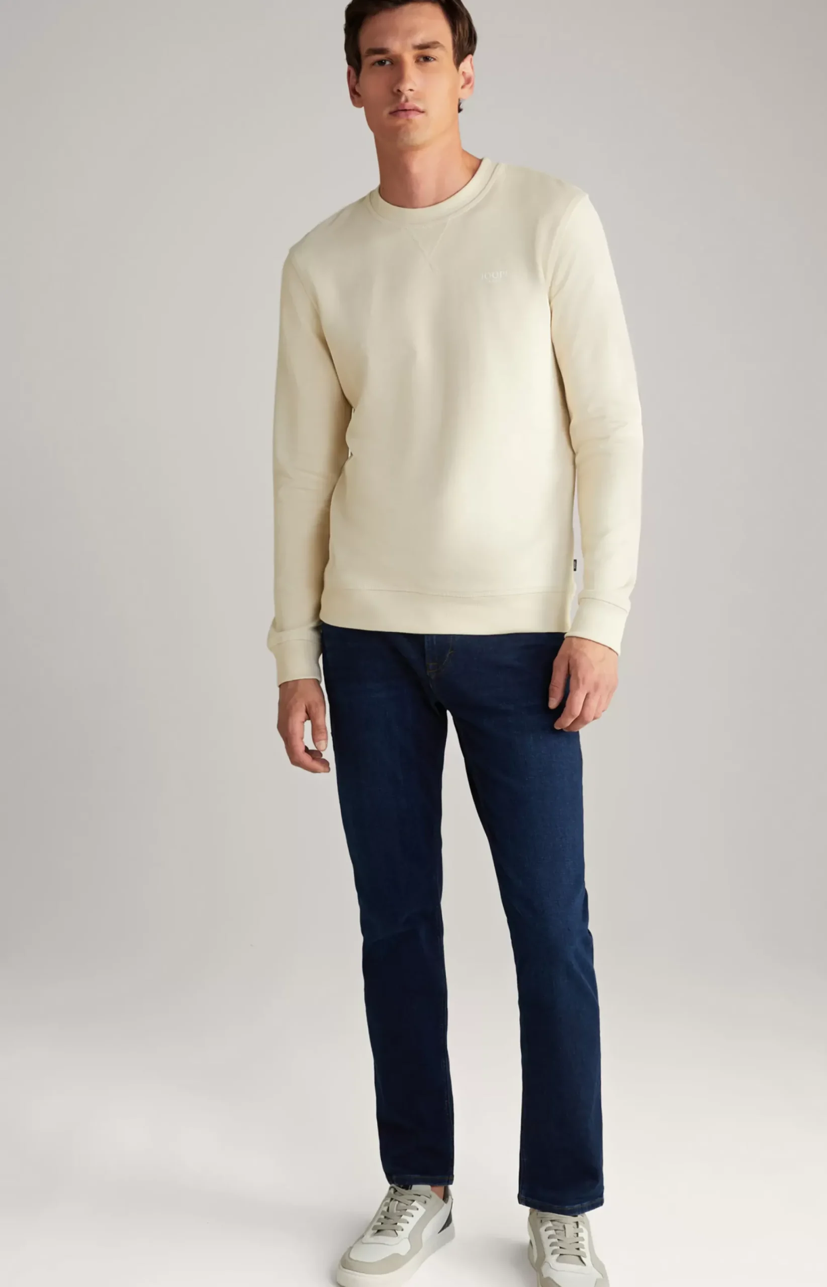 Salazar Cotton Sweatshirt in Beige