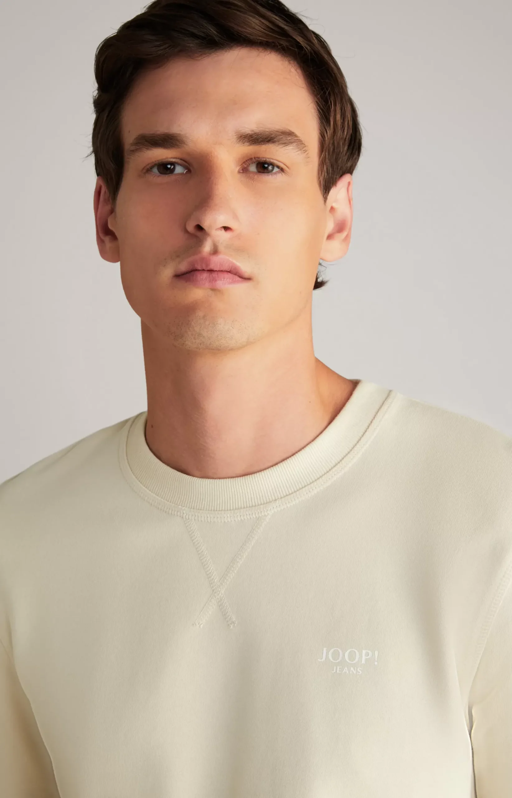 Salazar Cotton Sweatshirt in Beige