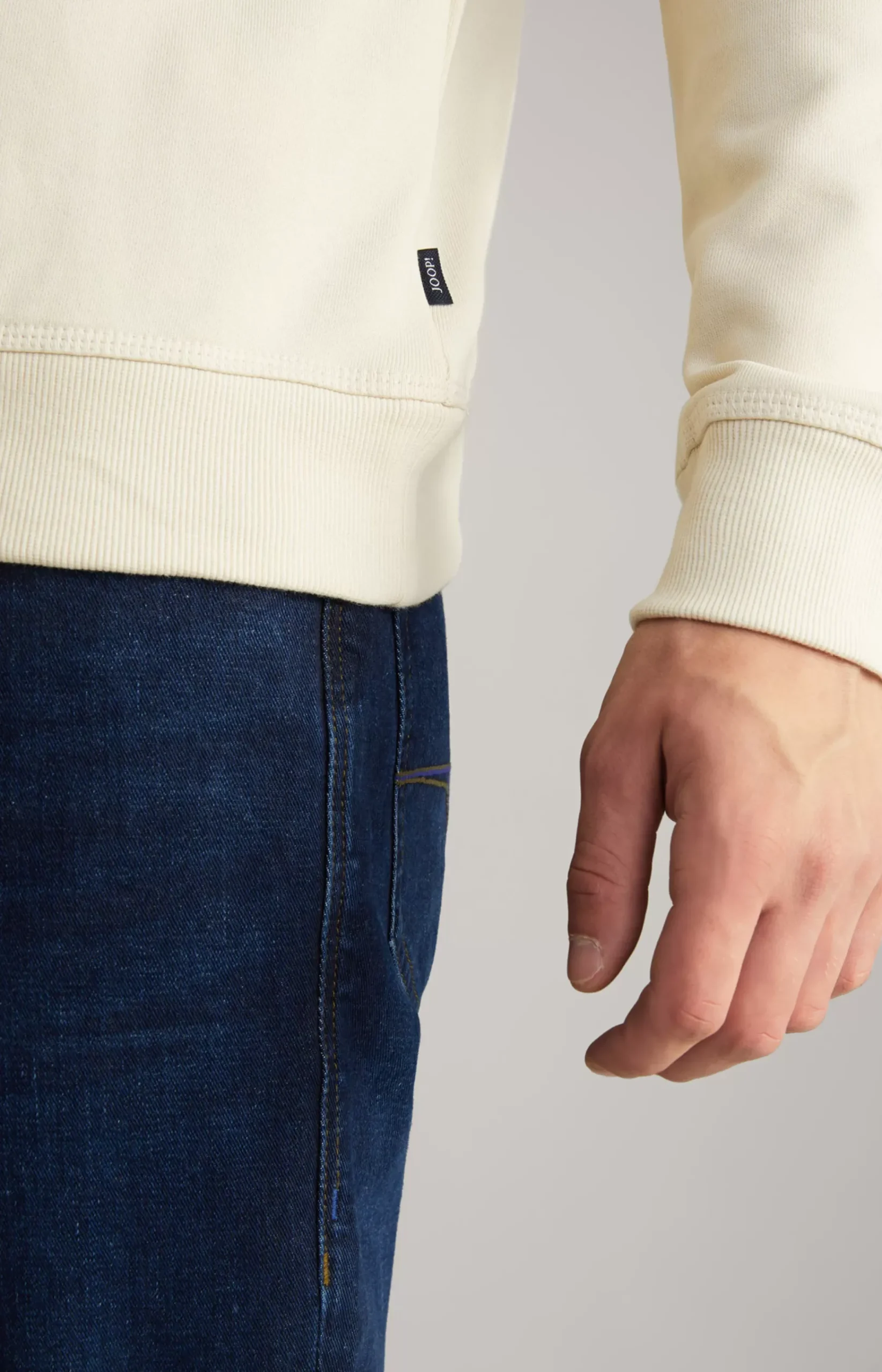 Salazar Cotton Sweatshirt in Beige